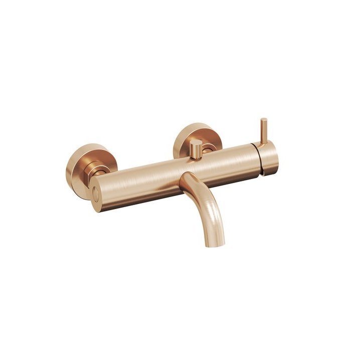 Ravak Espirit Смеситель для ванны, настенный, цвет: розовое золото
