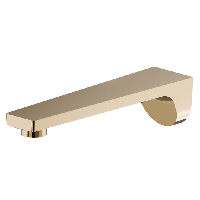 Newform ParkLE Излив для ванны, встраиваемый, 1/2”, цвет: PVD glossy gold