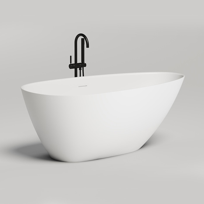 Salini Paola Ванна 160х80см., отдельностоящая, S-Stone, цвет: белый матовый
