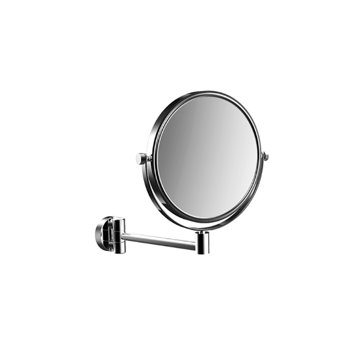 EMCO Pure Зеркало косметическое, Ø200мм, настенное, одинарный, 3x кратное увеличение, подвесной, цвет: хром