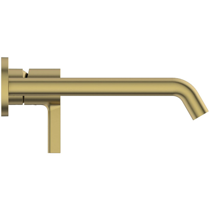 Ideal Standard Joy Смеситель для раковины, встраиваемый, излив: 22.5см., цвет: PVD Brushed Gold (Шлифованное Золото)