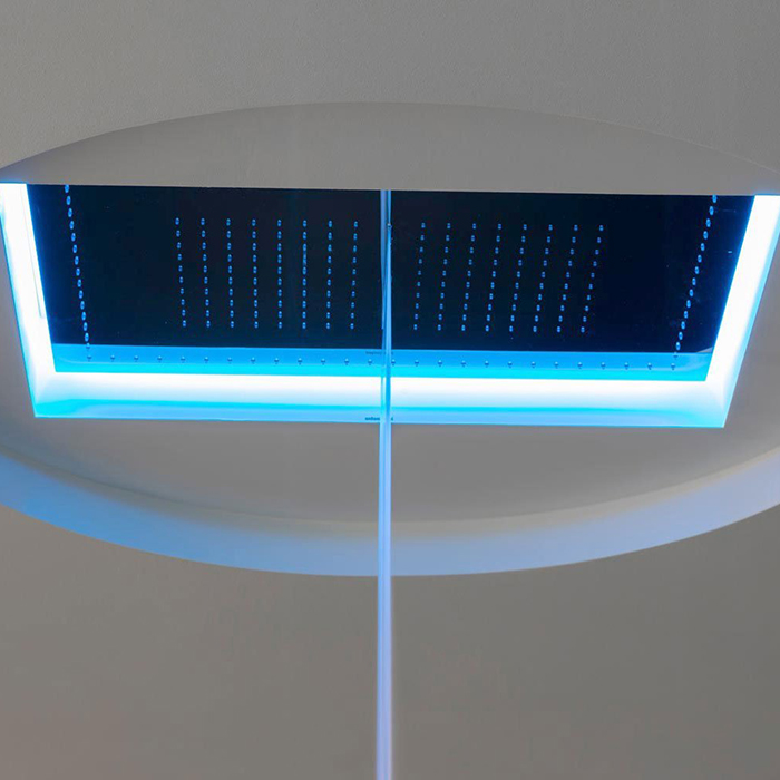 Antonio Lupi Душевая система Meteo Встраиваемая 75 x 52 x 11 см с подсветкой LED RGB