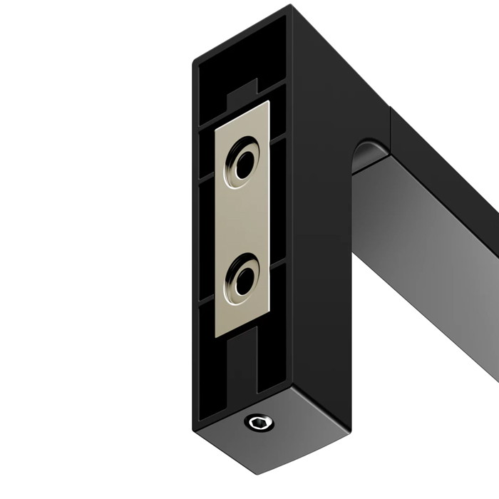 Keuco Edition 11 Полотенцедержатель, подвесной, цвет: черный матовый