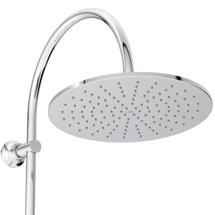Ideal Standard La Dolce Vita Душевая система, с настенным смесителем для душа, верхний душ 30см., душевая лейка Stick, шланг Idealflex 175см., цвет: хром