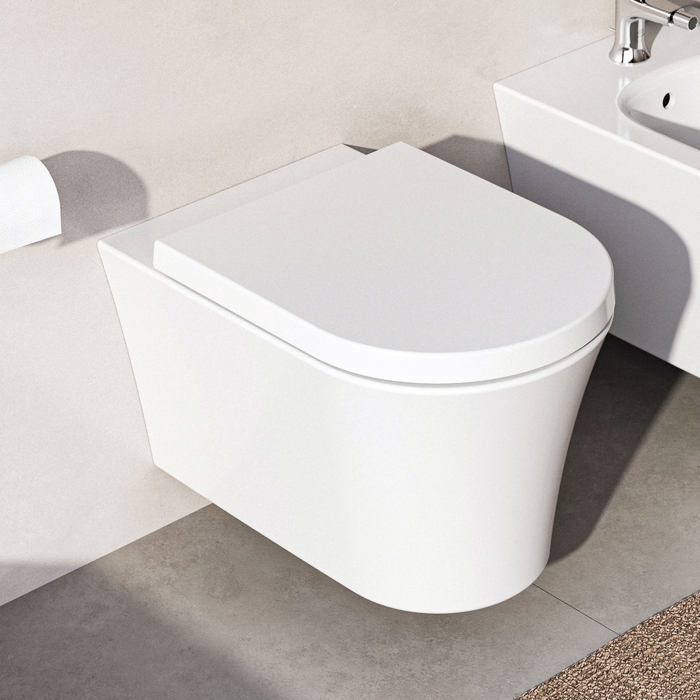 Ideal Standard La Dolce Vita Унитаз 54.5х36см., подвесной, RimLS+, цвет: белый