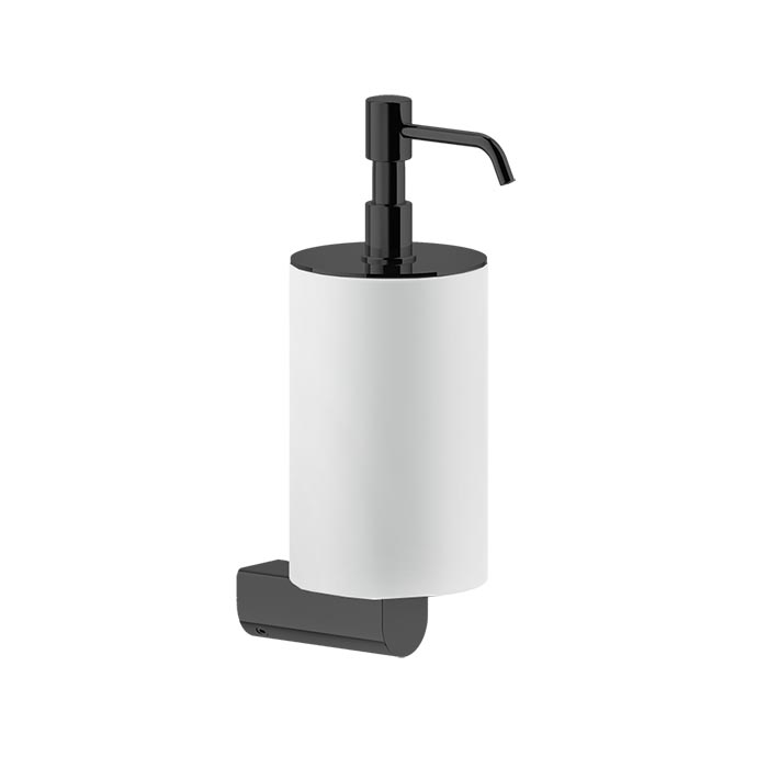 Gessi Rilievo Дозатор для жидкого мыла подвесной, цвет: nero XL