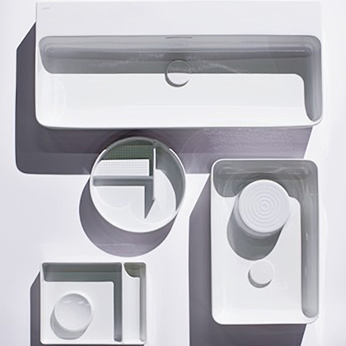 Laufen Installation System Донный клапан для раковины Living square SaphirKeramik, цвет: белый