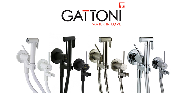 GATTONI - новые гигиенические наборы со смесителем RT010