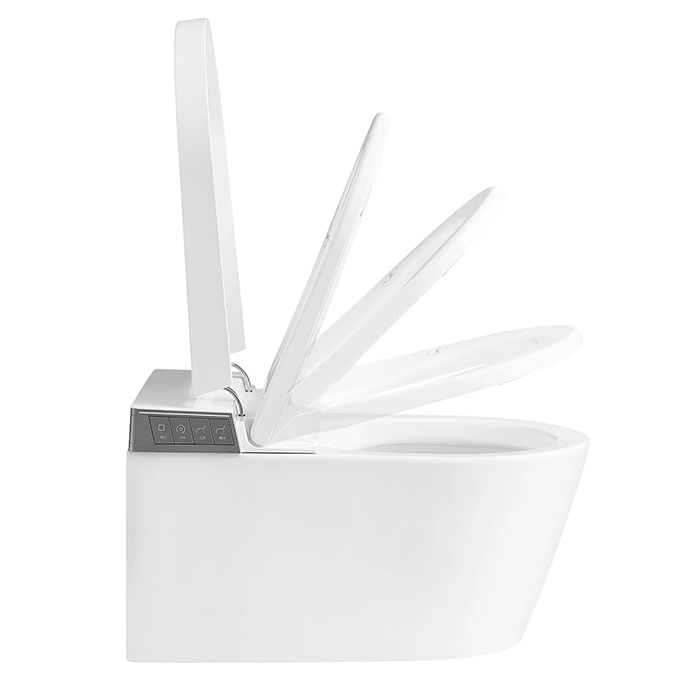 Arrow Pollux Унитаз Smart с функцией биде, 34x60см, подвесной, безободковый, цвет: белый