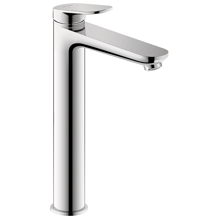 Duravit Wave Смеситель для раковины, высокий, 1 отв., без донного клапана, цвет: хром