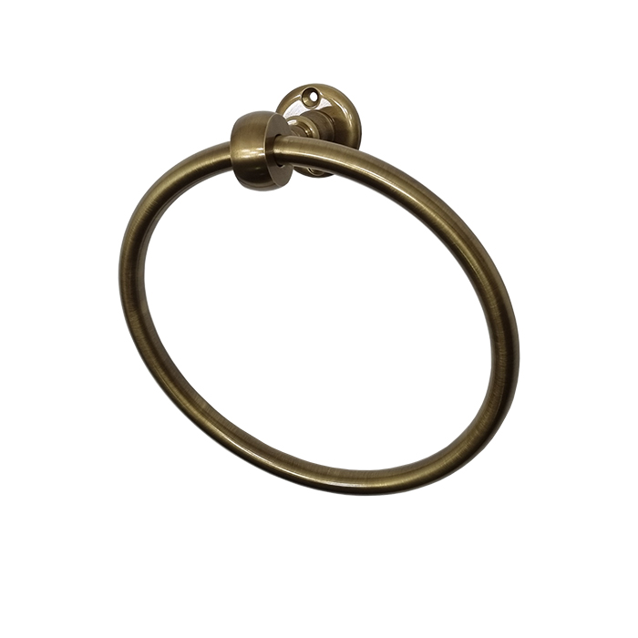 Devon&Devon First Class Полотенцедержатель кольцо  19.2см., подвесной, цвет: бронза