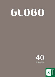 GLOBO Прайс-лист №40 действует с 01.03.2026 (XLSX)