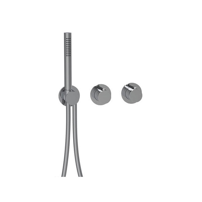 Almar Modular Смеситель для душа, встраиваемый, термостатический, с ручным душем и шлангом, цвет: хром