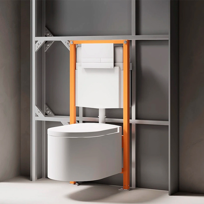 Salini Gemelli Инсталляция для подвесного унитаза 13.5х50х112см