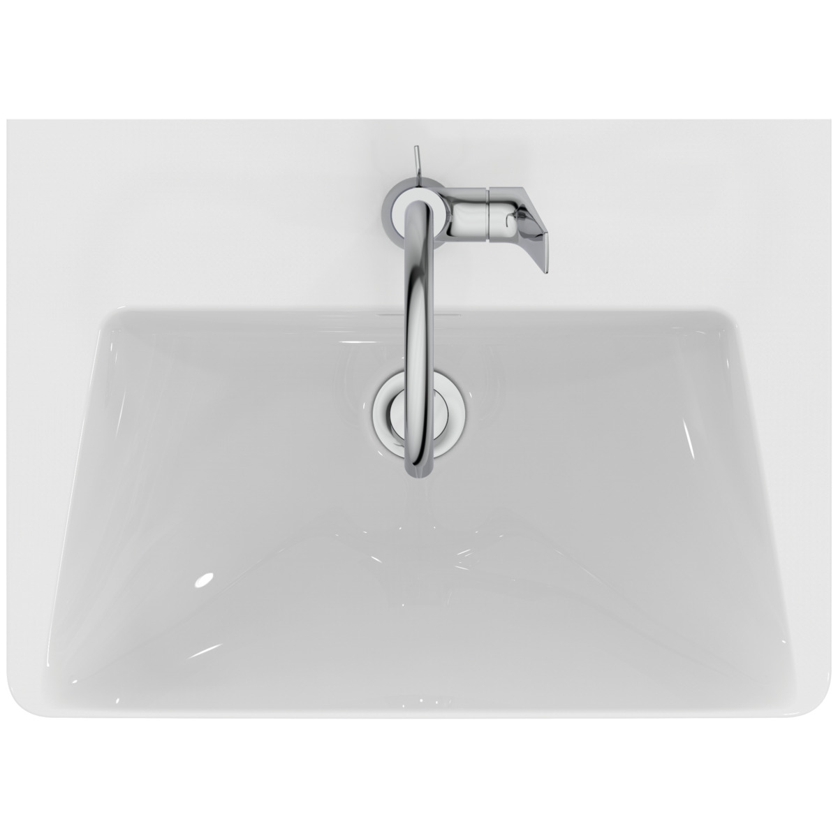 Ideal Standard La Dolce Vita Раковина подвесная 56х40,5см., с 1 отв., цвет: белый