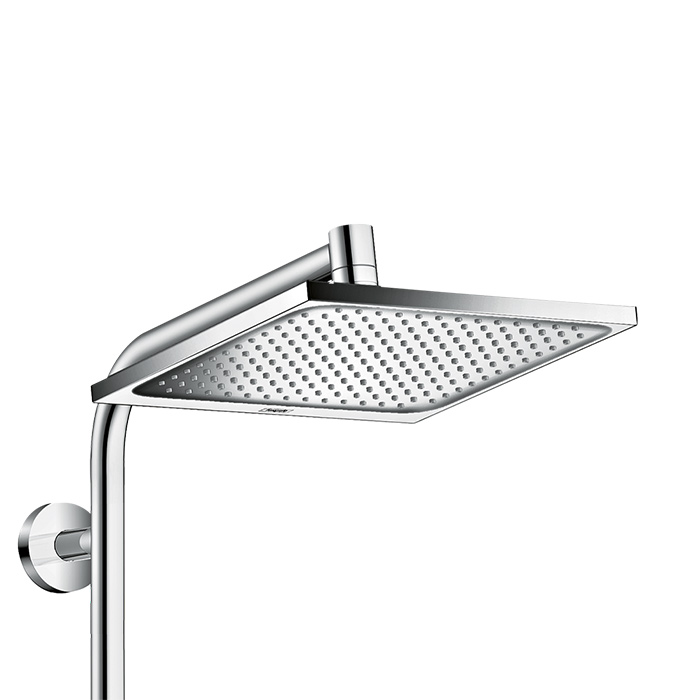 Hansgrohe Crometta E 240 SHP Душевая система 138см, с верхним душем 240х240мм., ручным душем и термостатическим смесителем, цвет: хром