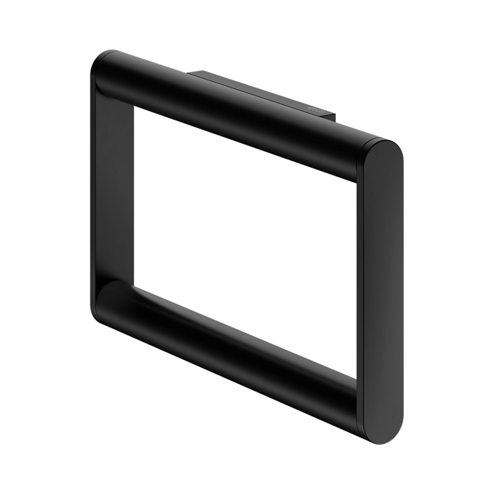 Keuco Plan Полотенцедержатель-кольцо, поворотный, цвет: черный матовый