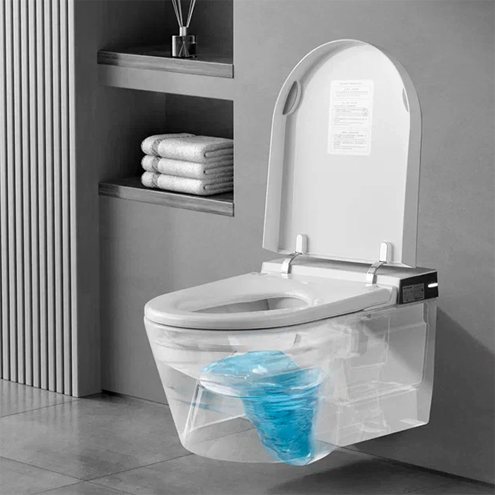 Arrow Pollux Light Унитаз Smart, 34x60см, подвесной, безободковый, цвет: белый