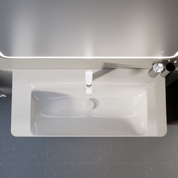 Laufen Base 2.0 База с раковиной, 102x44.5x51.5см., 2 ящика, цвет: белый глянцевый 