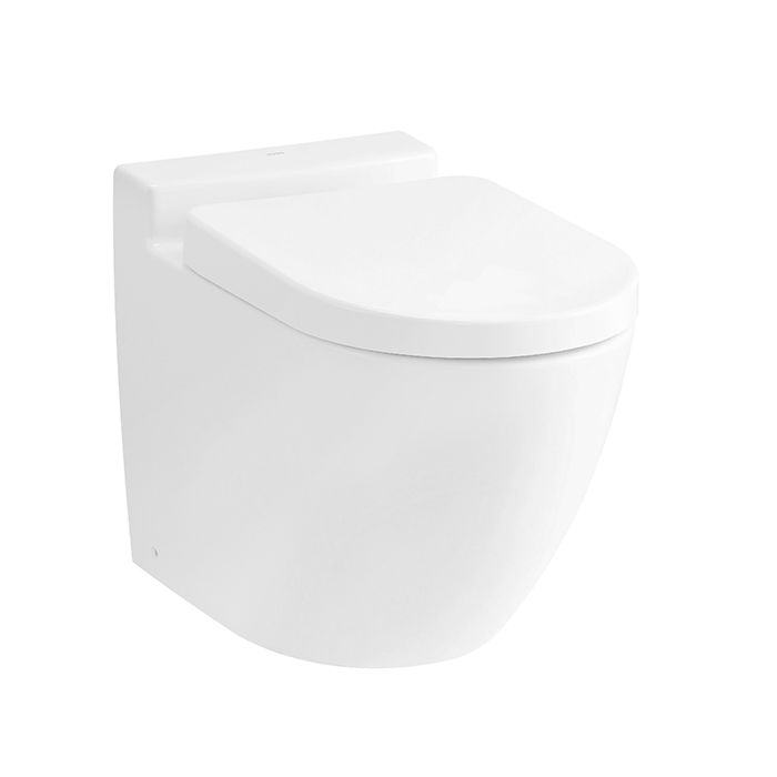 TOTO NC Унитаз приставной 38x63см, безободковый, Tornado Flush, CeFiONtect, цвет: белый