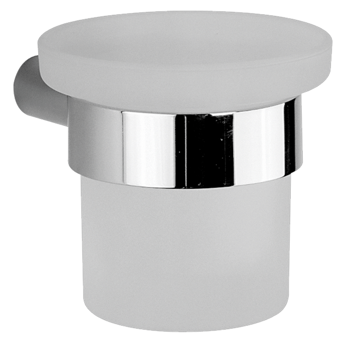 CISAL System Стакан подвесной, цвет: матовое стекло/хром