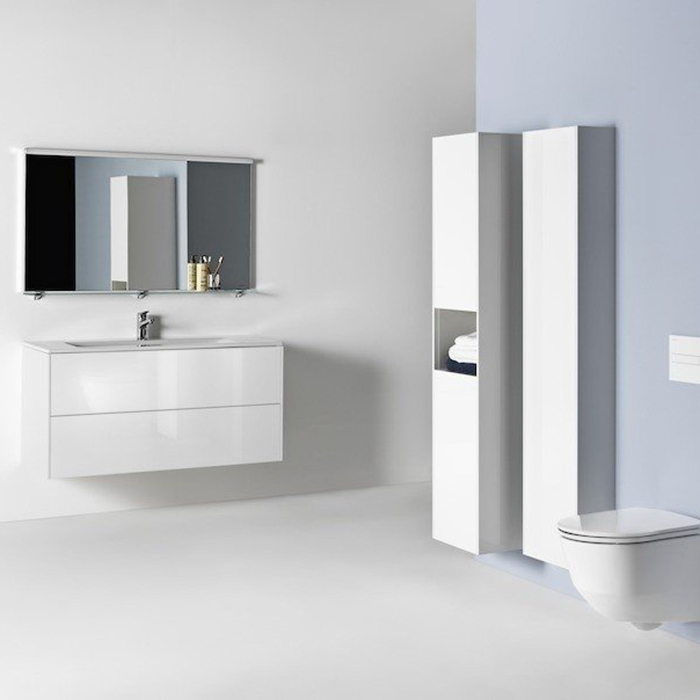 Laufen Pro S Комплект, раковина и база 120x50x61см, с 2 ящиками с мех. push-and-pull, цвет: белый матовый