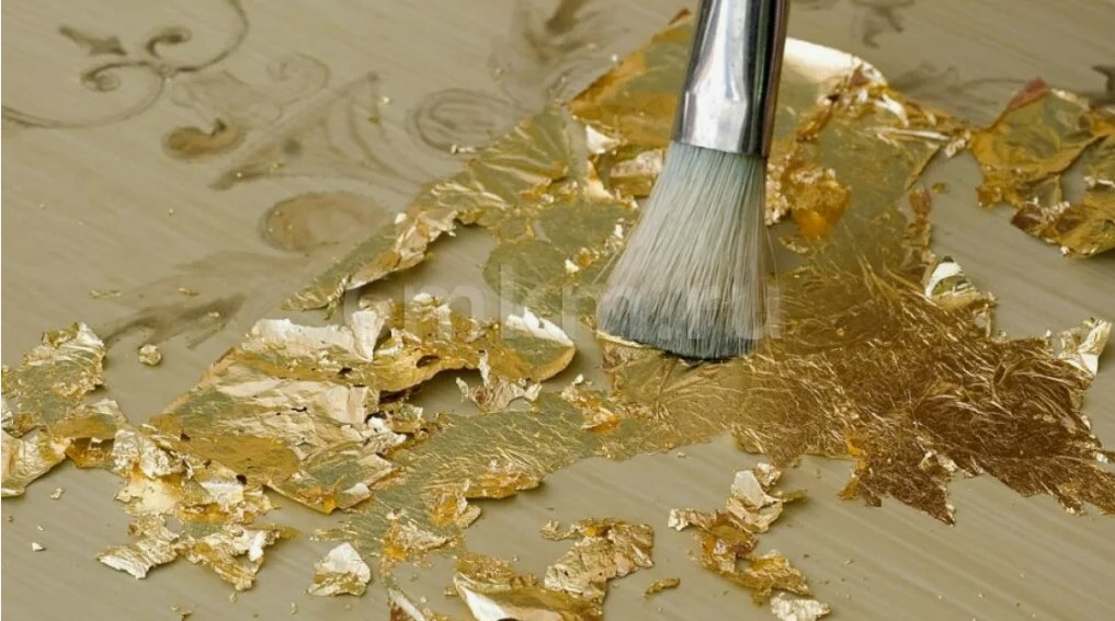 TW York Nuovo Комплект мебели, с мраморной столешницей с 3 отв. 130см, напольный, цвет: pennellato/oro/diano