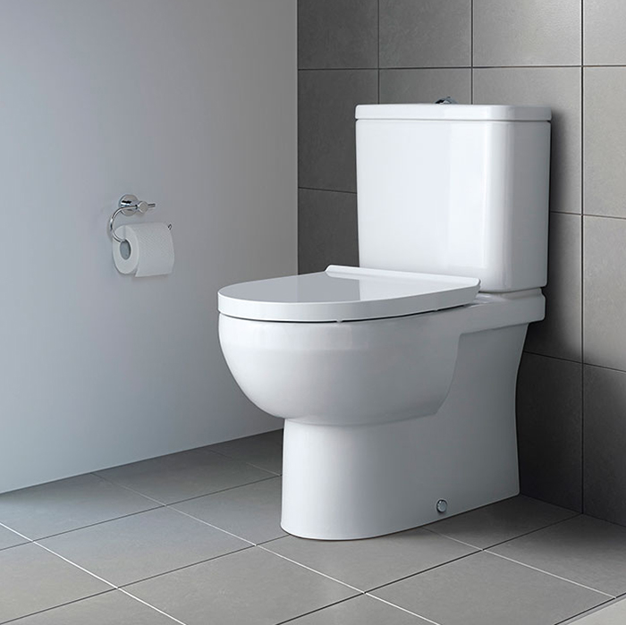 Duravit DuraStyle basic Унитаз-моноблок 36.5х65см., безободковый, слив универсальный, подключение справа/слева, цвет: белый 