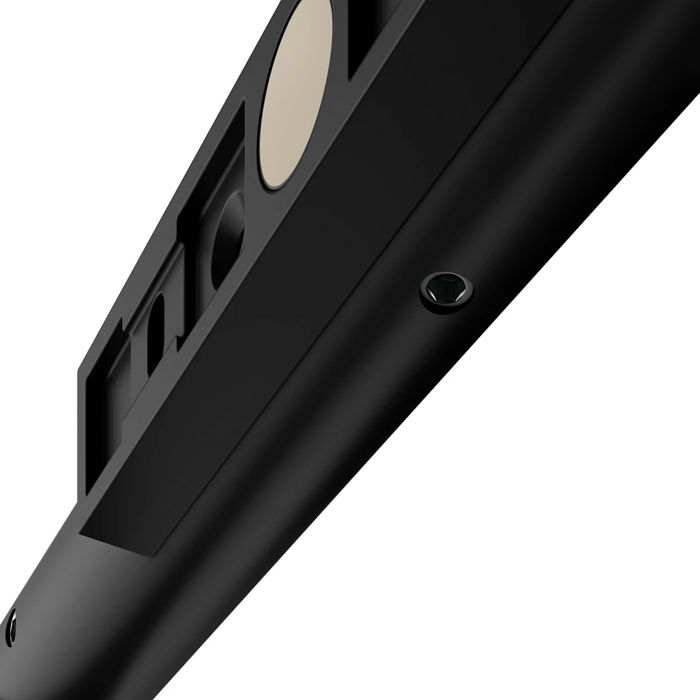 Keuco Plan Полотенцедержатель-кольцо, поворотный, цвет: черный матовый