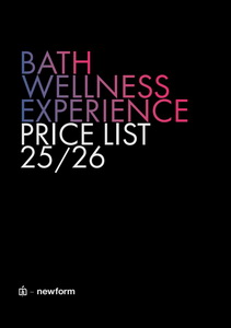 Newform Прайс лист Bath_Wellness 2025-26  IT-EN