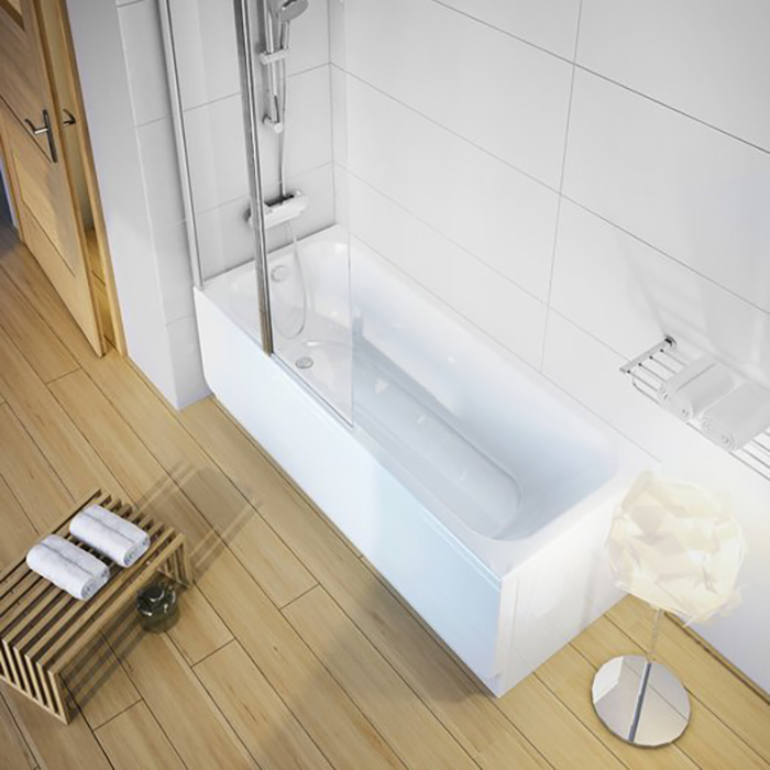 Ravak Chrome Ванна 170х75см, встраиваемая, цвет: белый