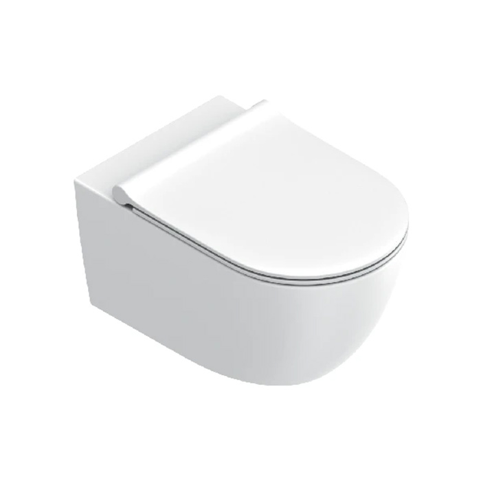 Catalano Sfera Унитаз 55x35см., подвесной, безободковый, Tornado, Cataglaze+, цвет: белый матовый