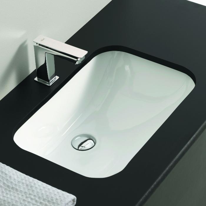 Artceram WASHBASINS NETTUNO Раковина 56х38 см, без отв., встраиваемая, цвет: белый