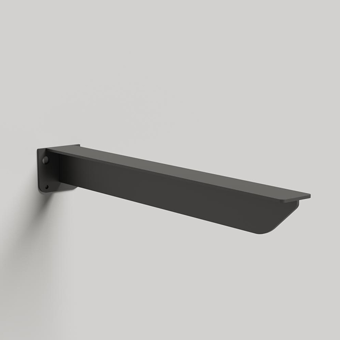 Salini Кронштейн 400x40x44мм для подвесной раковины/столешницы, цвет: черный матовый