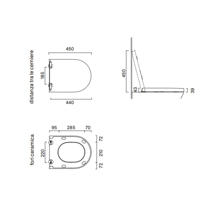 Catalano Sfera/Zero Сиденье для унитаза с микролифтом, цвет: белый глянцевый