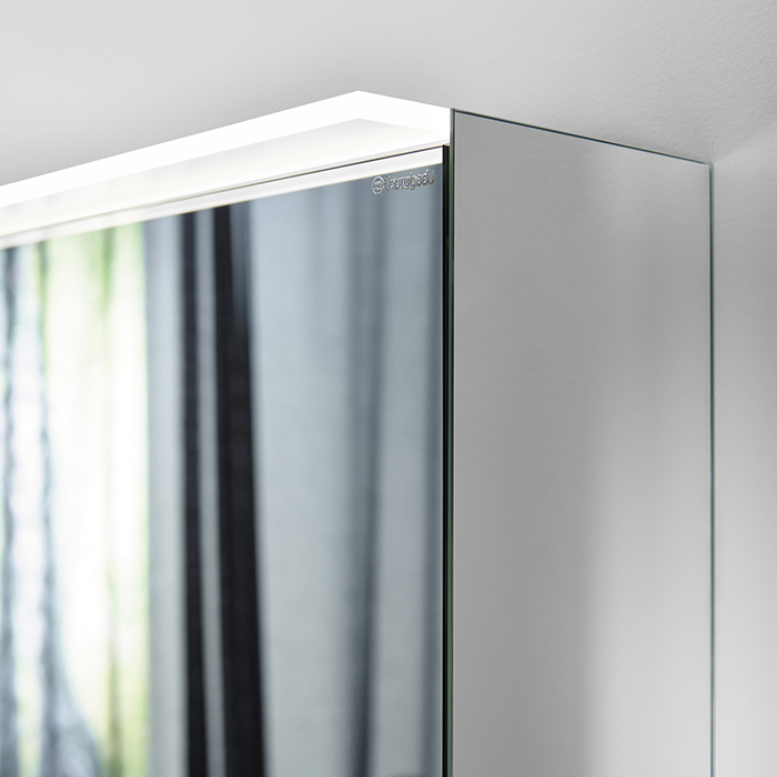 Burgbad Yumo Шкаф зеркальный 100x67.5x21 см, с подсветкой