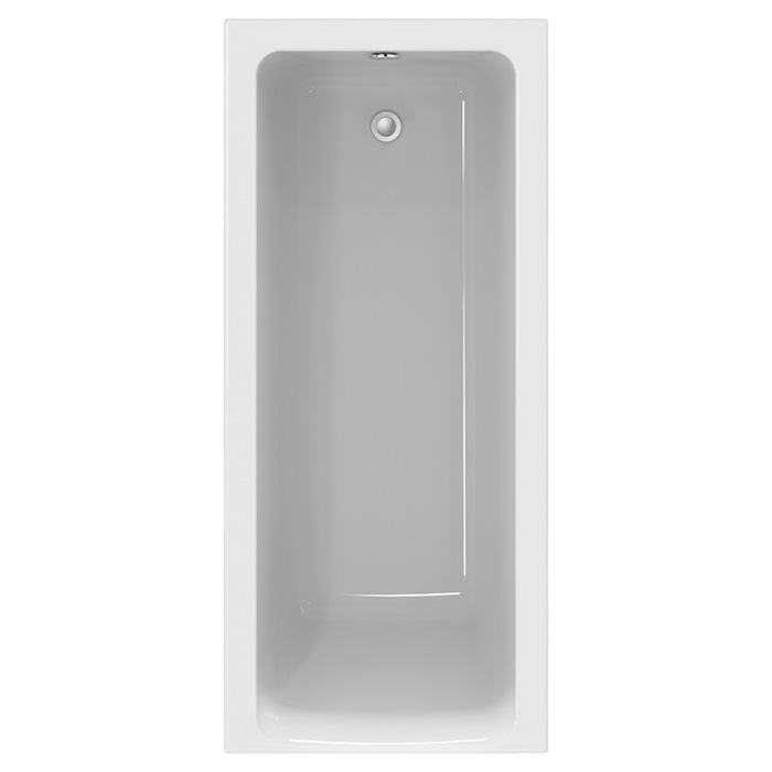 Ideal Standard Connect Air Ванна 170x75 см, встраиваемая, акрил, без панелей, перелива, без ножек, цвет: белый глянец