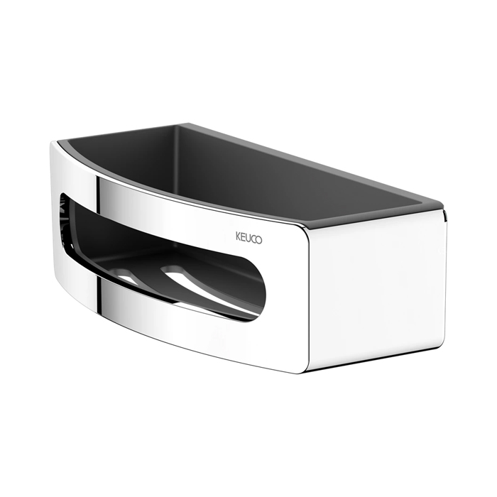 Keuco Elegance Полочка для душа, подвесная, цвет: anthracite/хром