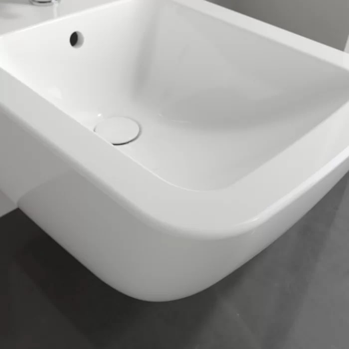 Villeroy&Boch Venticello Биде подвесное 37.5х56х28.5см., 1 отв., цвет: альпийский белый