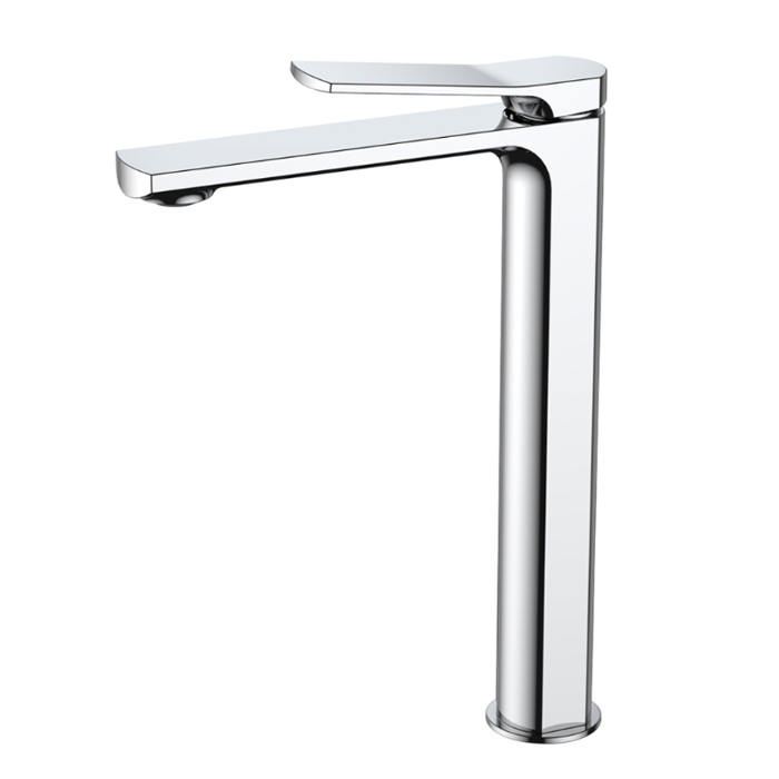 NEMO Prima Смеситель для раковины, высокий, 1 отв., с донным клапаном, цвет: хром
