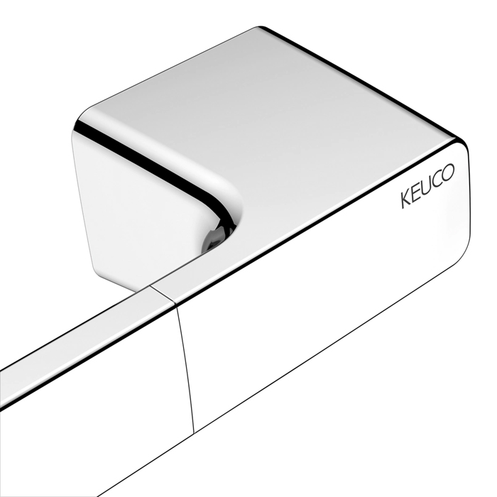 Keuco Aveno Поручень, допустимая нагрузка 115 кг, подвесной, цвет: хром