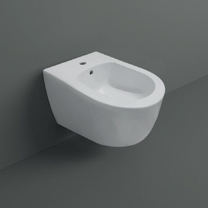 Simas Trevi Биде подвесное 56.5х37.5 см, с 1 отв., цвет: белый