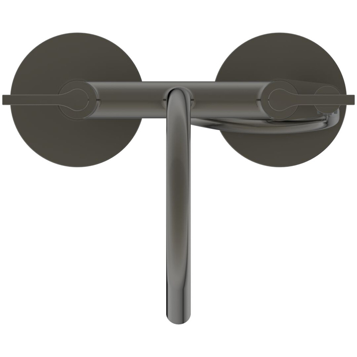 Ideal Standard Joy Neo Смеситель для ванны, напольный, с душевым набором, шлангом IDEALFLEX® 125см., цвет: PVD Magnetic Grey