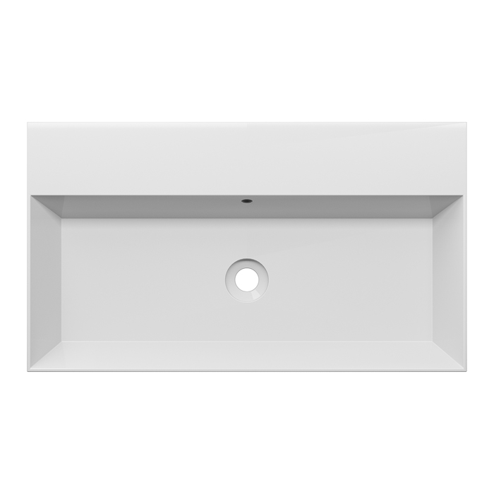 Alice Spy Раковина 81x46см., накладная, без отв., цвет: белый глянцевый