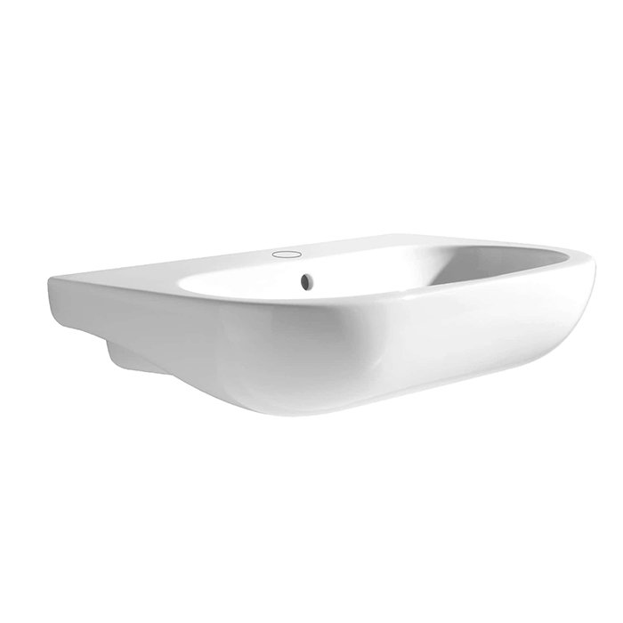 Azzurra Nuvola Раковина 75х45xH17 см, без отв. по ЗАПРОСУ!, цвет: Bianco lucido