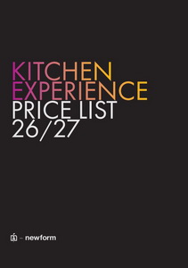 Newform Прайс лист Kitchen 2026-27 It-En