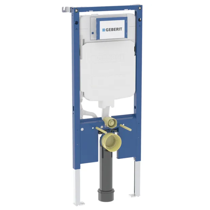 Geberit Duofix Инсталляция для подвесного унитаза 114см., со смыв. бачком скрытого монтажа Sigma 8см., с крепежом