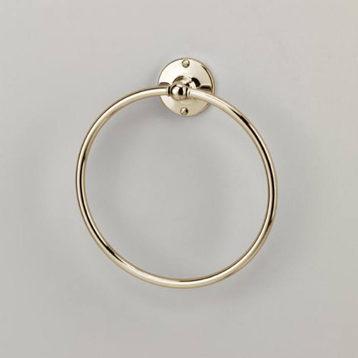 Devon&Devon Cavendish Полотенцедержатель кольцо 21см., подвесной, цвет: золото