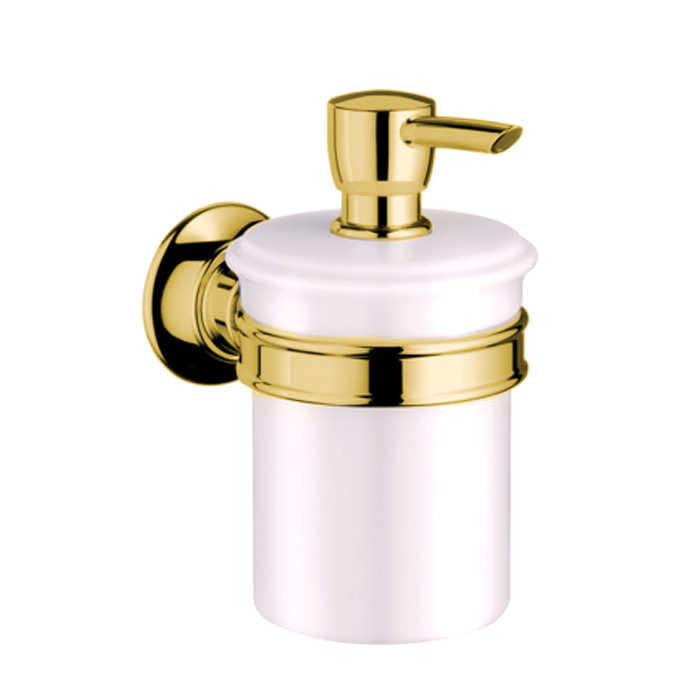 Axor Montreux ​Дозатор​ для ​жидкого​ мыла, подвесной, цвет: полированное золото