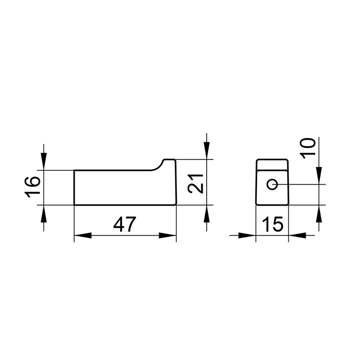 Keuco Edition 11 Крючок, подвесной, цвет: brushed brass